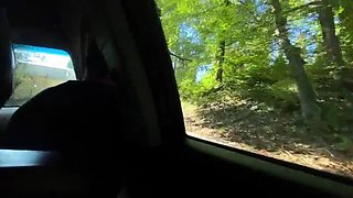 Public Pickup Sex - Naughty Girl Fucked in Forest by 3 Guys - Katty West, Vincent Vega, Oliver Strelly