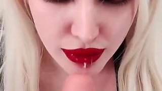 Busty glamour MILF horny video