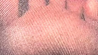 Maitresse Madelines solo foot fetish POV