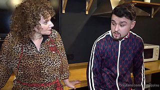 Perverted mommy mind-blowing sex video