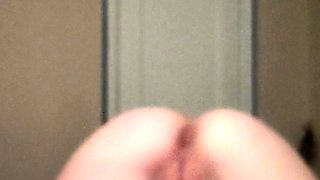 Blonde tight pussy babe solo toy fun in glamour masturbation
