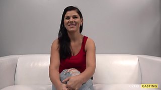 Czech Casting’s Jana Heat in a Bold Audition Passion Rush