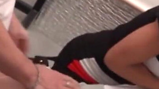 The big blowjob party cum in mouth