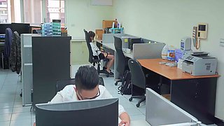 Hot Young Secretary Fucked By Her Boss In The Office