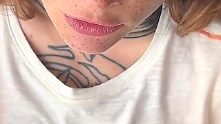 Teen Redhead Girl with Stepdaddy on Vacation