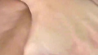 Wanking Her Cuckold Husband and Being Penetrated in Her Pussy by Her Friend's Thick Penis