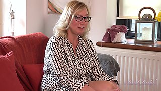 POV : Getting Jerk-Off Instructions and Mutual Masturbation with Your Step-Auntie Katherina