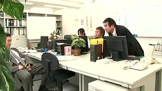 Exotic Japanese whore Saki Kataoka in Horny Secretary, Cunnilingus JAV video