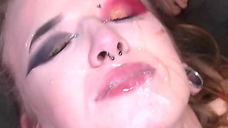 The Real Bukkake Sperm Party Vol 27 #6