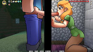 Anime and hentai, cartoon fantasy, lick own pussy