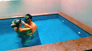 I TORE UP THIS HOT PUSSY IN THE POOL