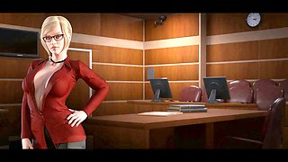 Big nipples and natural tits on display in this ordered cartoon fantasy