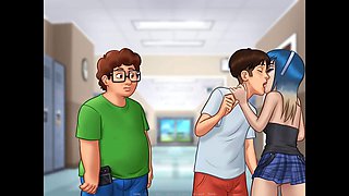 Mom milk boobs, summertime saga all, cartoon mom milk