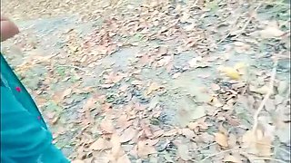 Desi Village Bhabhi RadhaDevi Hardcore Fuck in Jungle - Indian Aunty Sex