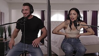 Strikingly Beautiful Gets Fired Up By Her Hot Blind Date - Vanessa Sky And Dante Colle