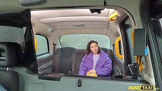 Helina Dream Pays with Passion in a Wild Taxi Ride