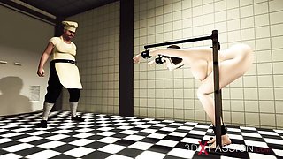 Cartoon porn with magnetic patootie from 3DXPassion