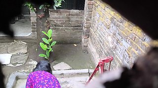 I See My Step Aunty and My Step Uncle Taking a Bath