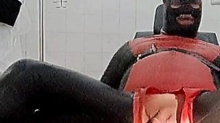 Tickled on the Gynecologicalchair