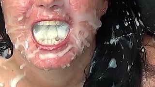 My Most Extreme Cumshots! Liters of Sperm in the Fuck Face!