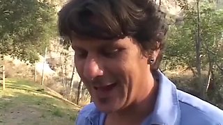 Rick Masters And Vanessa Videl In Double Penetrated Ass Fucking Party In The Garden