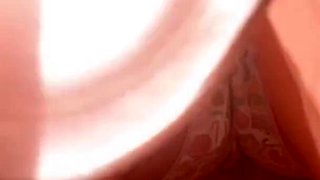 Wow! Orgasm in the Bus. When the Ride Is Enjoyable. Red Pussy Under Skirt
