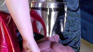 Mando’s Panty Tease and Blowjob