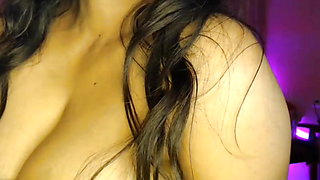 Sexy Mastani Desi Hot Bhabhi makes hot sounds while massaging her boobs and nipples and enjoys self sex.