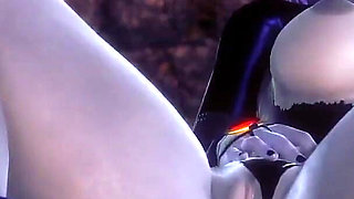 Raven Is Rubbing and Fingering Her Pussy - Titans Porn