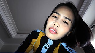 Hot Thai MILF cutie homemade porn video
