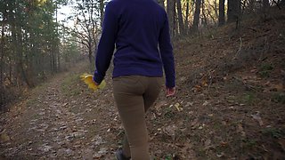 PAWG MILF in Tight Jeans Walking Ass Fetish Visible Panty Line