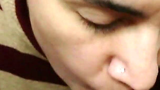 Old School Facial! POV Handheld Camera