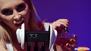 Alix Lynx's Intense Wet Encounter with Blonde Passion