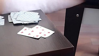 A Card Game Ended in a Homemade Lesbian Threesome