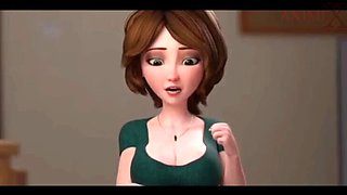 Hot Aunt Cass Hentai - Big Hero 6 Anal Sex 3D Animation