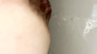 Mature Boobs Bouncing and Getting Covered with Cum