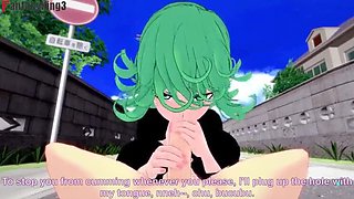 Tatsumaki POV Fuck - Petite Anime Girl Anal & Vaginal Sex - One Punch Man Hentai