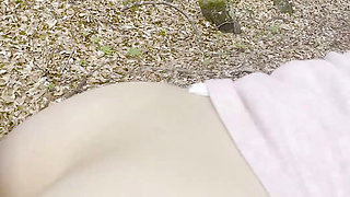 Stop Hiking and Cum Inside Me! Outdoor Sex in a Public Park