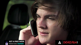 DEVILS FILM - Hottie Teen Swinger Madi Collins Gets Banged By An Older Man