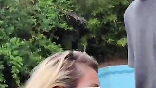 Stepmom Her Public Pool Her Trapped Puts Two Hands in Her Fisting Ass