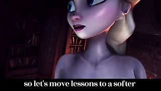 Hentai 3D - Frozen Elsa has fun with her brother-in-law