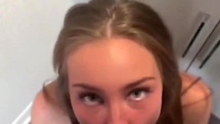 Young Barista Stiffy Slammed Rectal Internal ejaculation