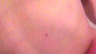 Amateur striptease and Solo masturbation