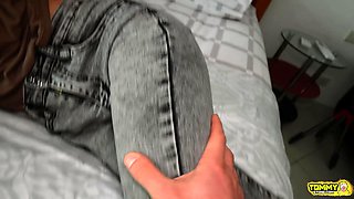 Tiny Asian Babe In Jeans - Intense Deepthroat, Anal & Hardcore