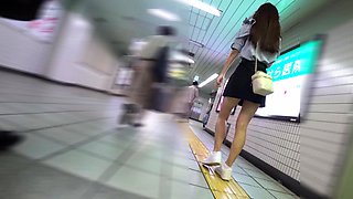 Asian voyeur sex outdoors