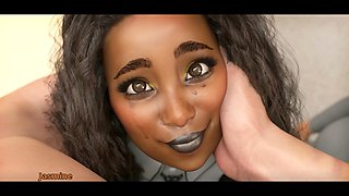 Hentai anime, three way, teen cosplay