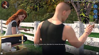Boundaries of Morality 2 Justin got a chance and fucked Emmas thigh