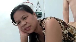 Sexy Filipina Maid Loves To Get Fucked Hard On Her Room By His Boss