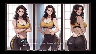 My New Girlfriend Taboo Hentai Game Ep.10 Hot Neighbor MILF Is Teasing Me with My Step Mom Workout!