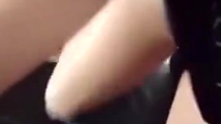 Teen In Skirt And Nylon Jumps Dick On Periscope